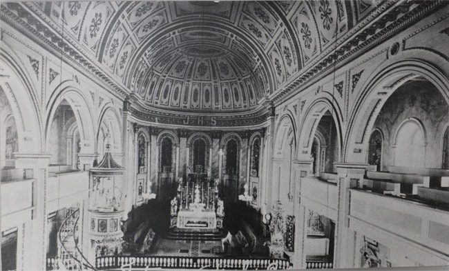 Intérieur de la 2e église de Lanoraie