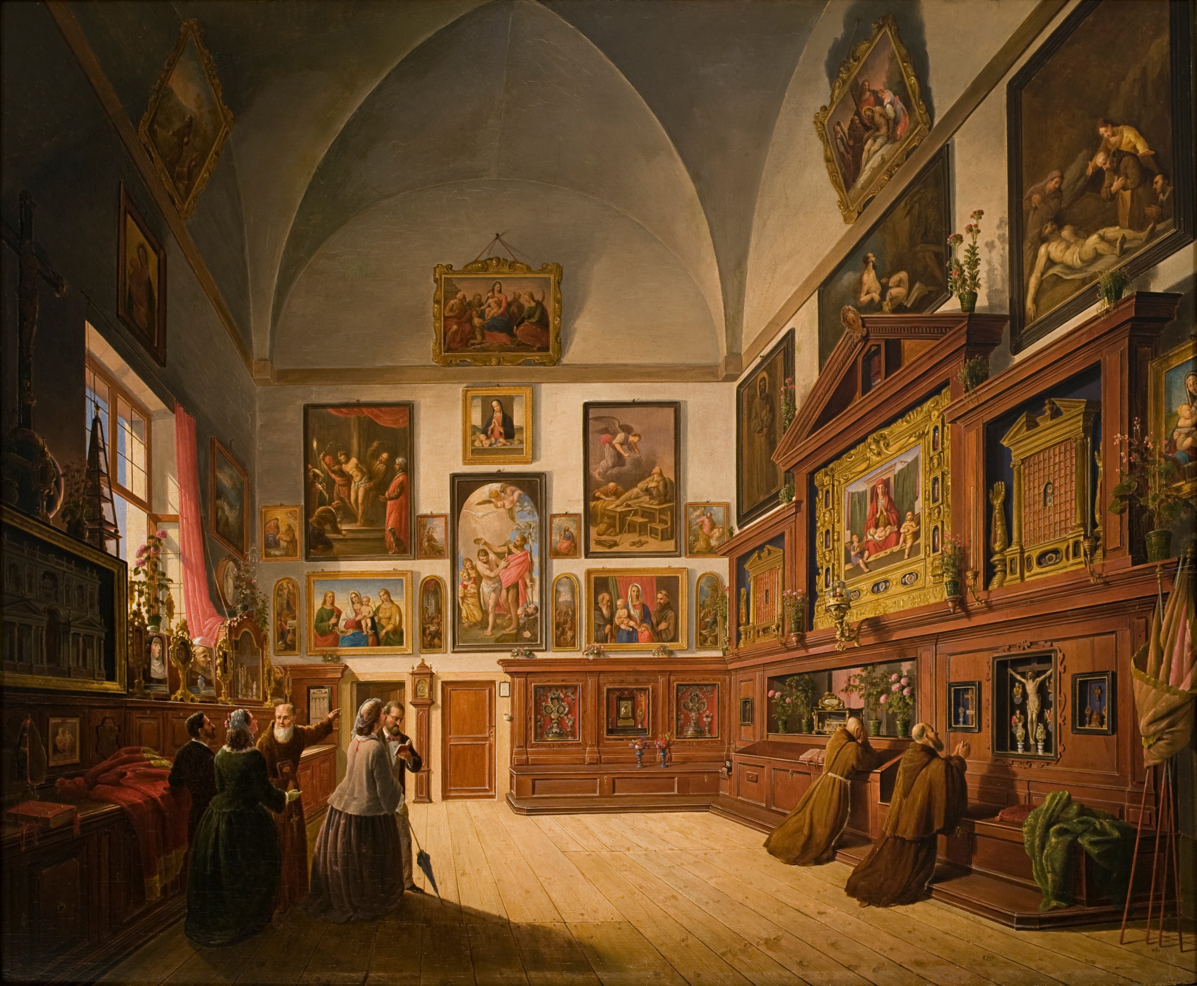 Intérieur de la sacristie du Redentore, Venise