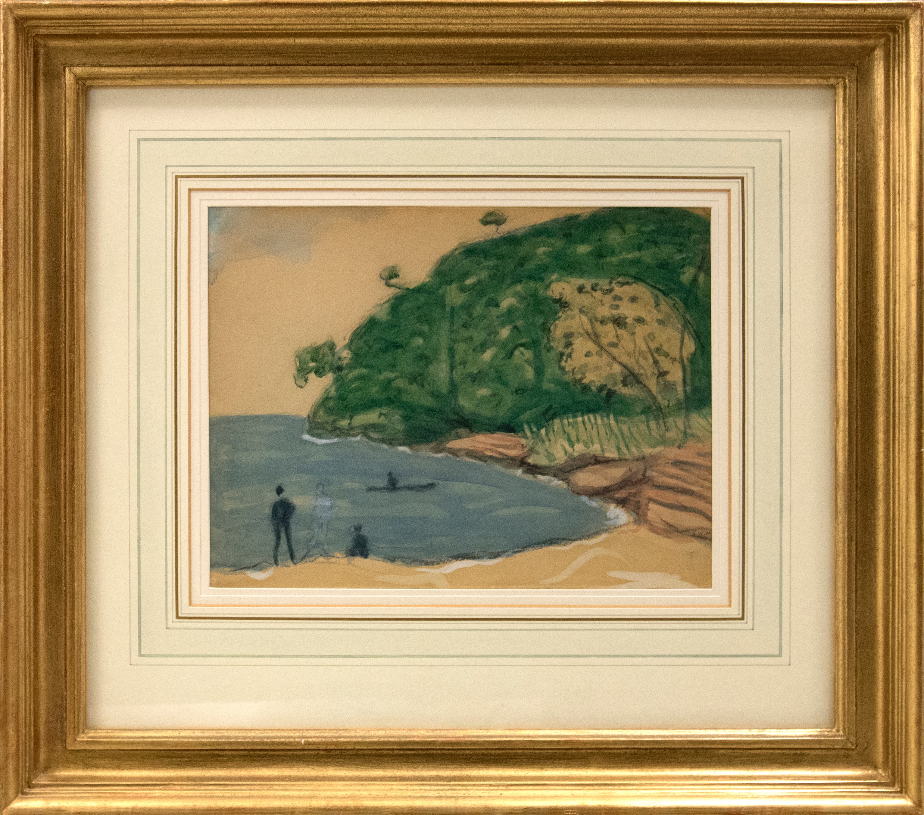 A Bathing Cove in Trinidad