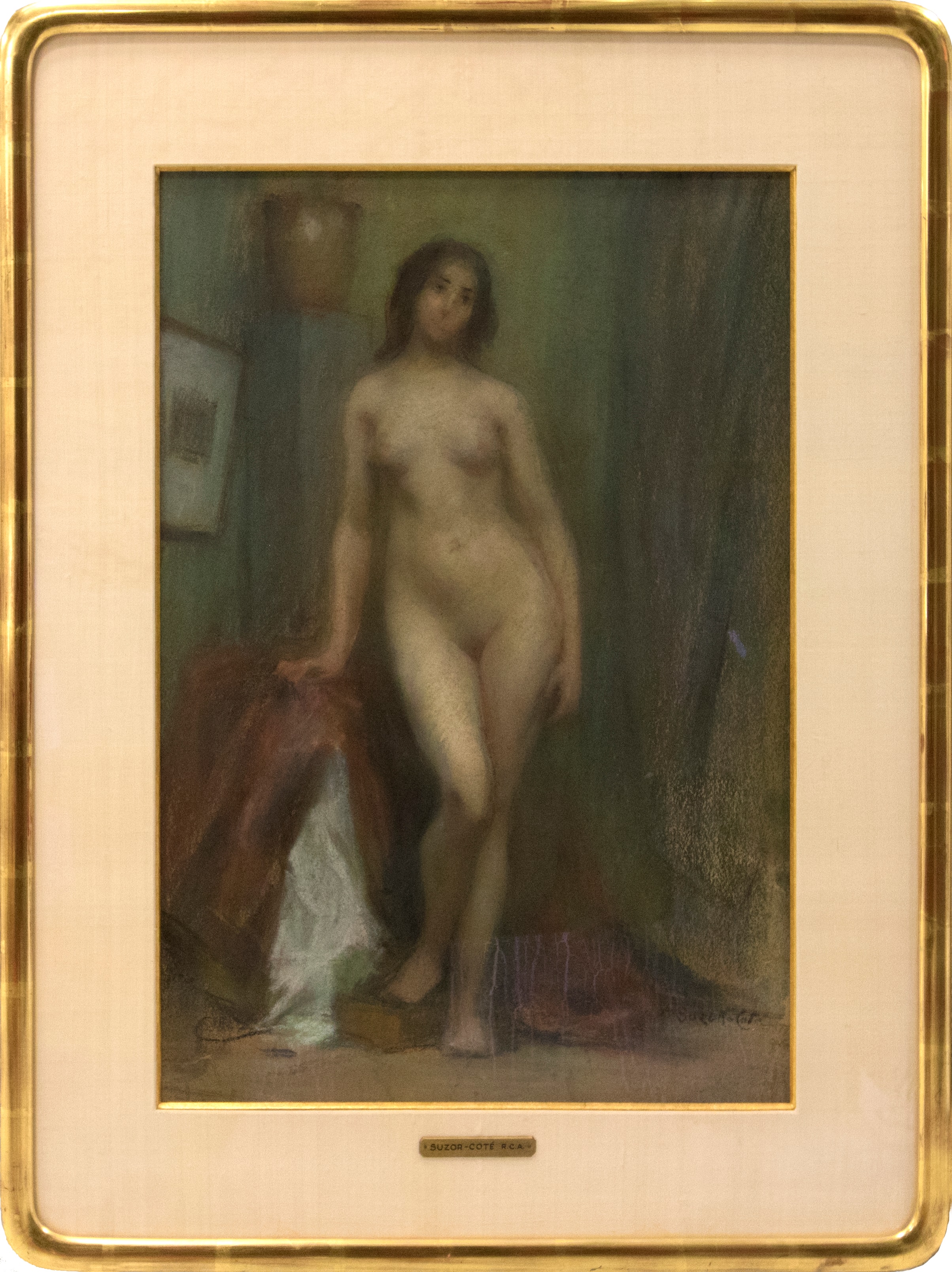 Nu dans l'atelier