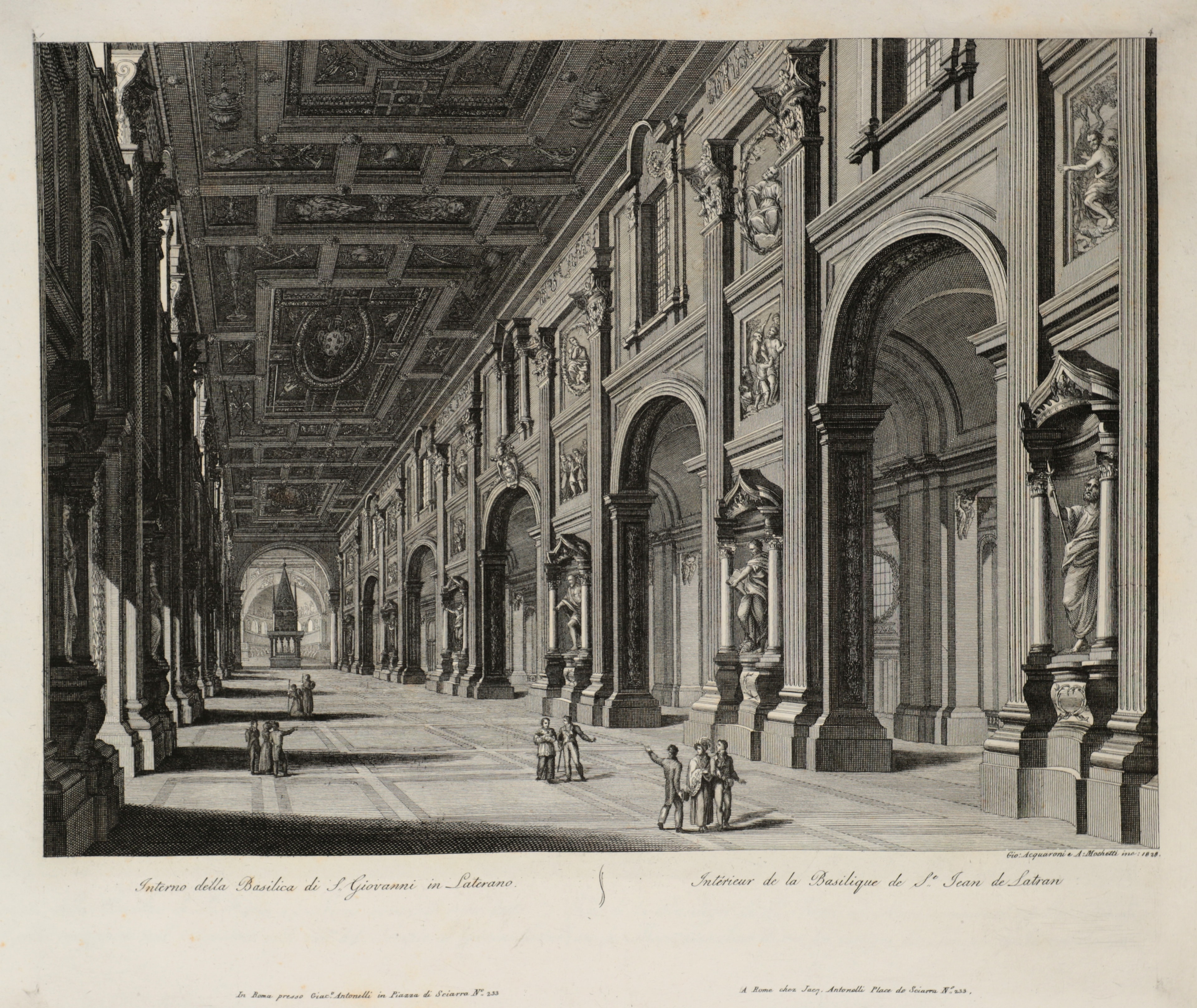 Intérieur de la Basilique S. Jean de Latran