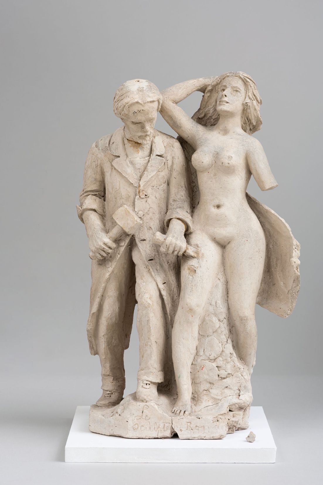 Alfred Laliberté, <i>Le sculpteur romanesque</i>, 1949. Don d’Alain Préfontaine. Photo : Jacques Beardsell, CCQ