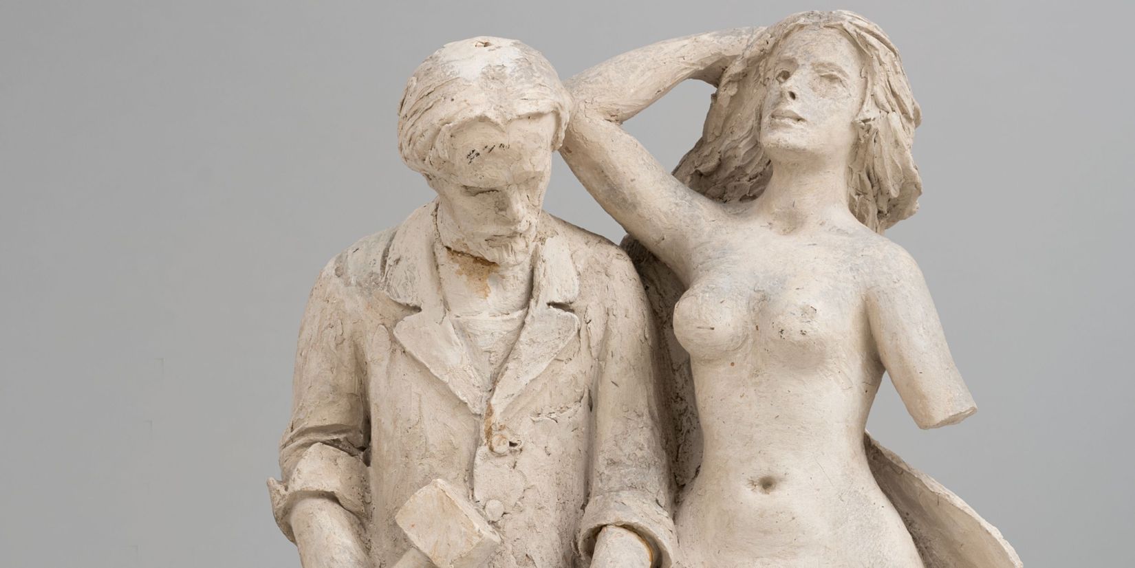 Alfred Laliberté, <i>Le sculpteur romanesque</i>, 1949. Don d’Alain Préfontaine. Photo : Jacques Beardsell, CCQ