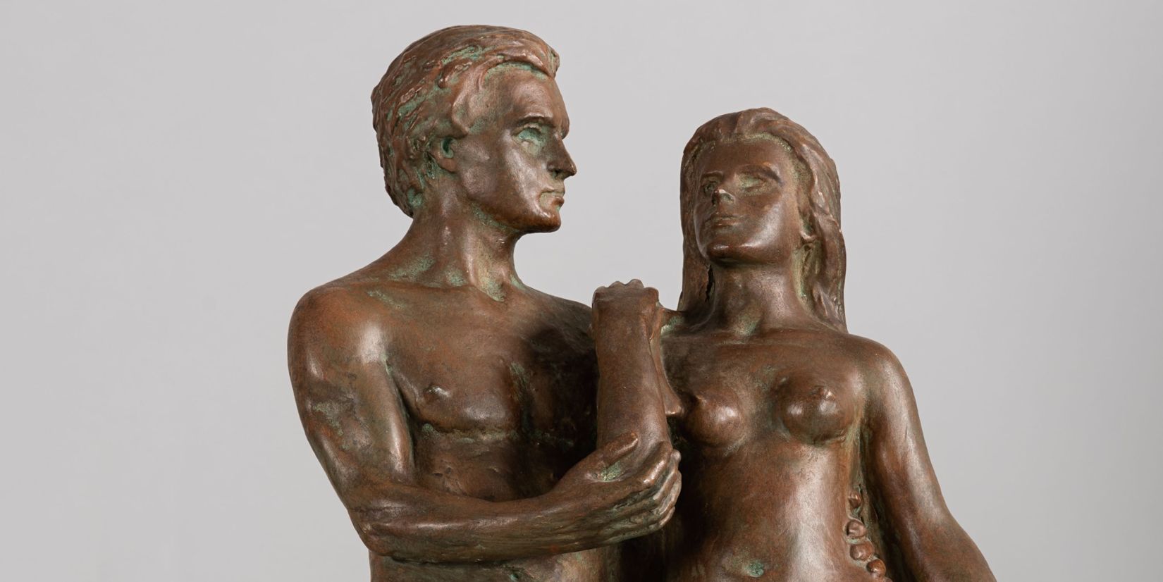 Alfred Laliberté, <i>Renaissance du printemps</i>, 1902. Don d’Alain Préfontaine, restauration effectuée par le Centre de conservation du Québec. Photo : Jacques Beardsell, CCQ