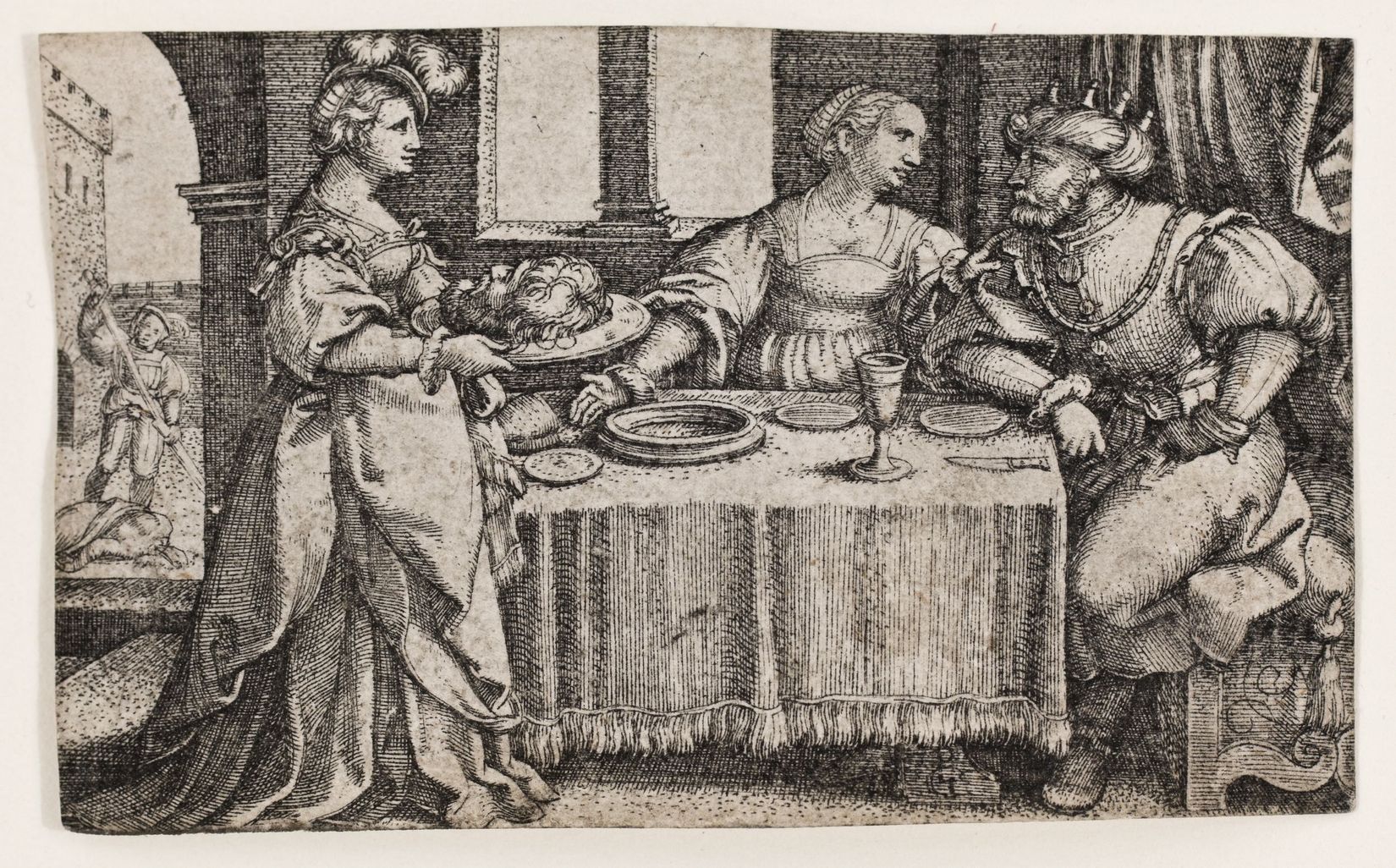 Georg Pencz, <i>Salomé portant la tête de saint Jean-Baptiste</i>, 1533 c. Photo : Richard-Max Tremblay