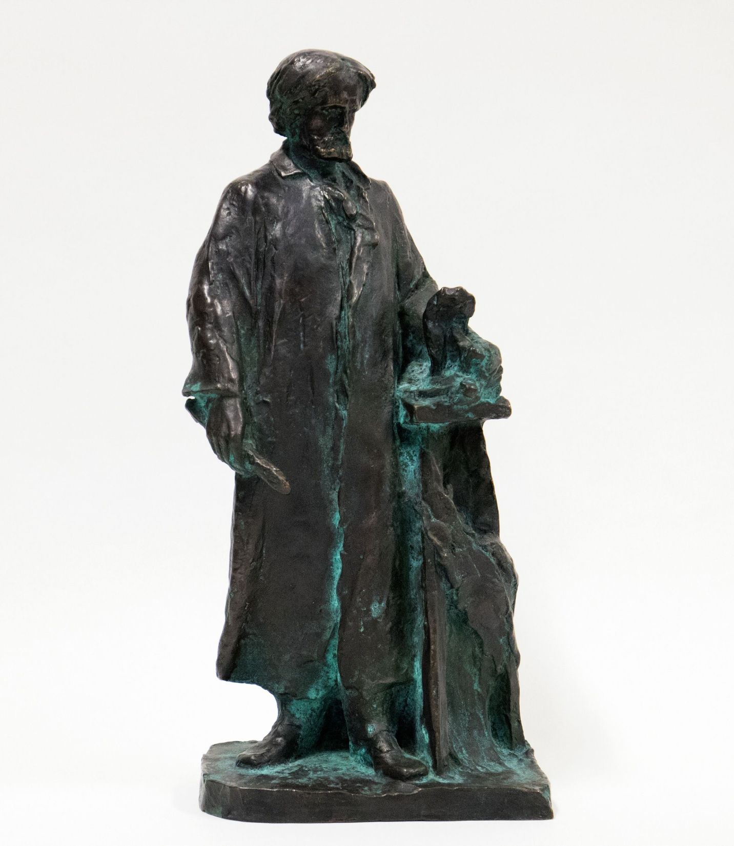 Alfred Laliberté, <i>Autoportrait</i>, 1912. Don de la Collection A.K. Prakash. Photo : Musée d’art de Joliette