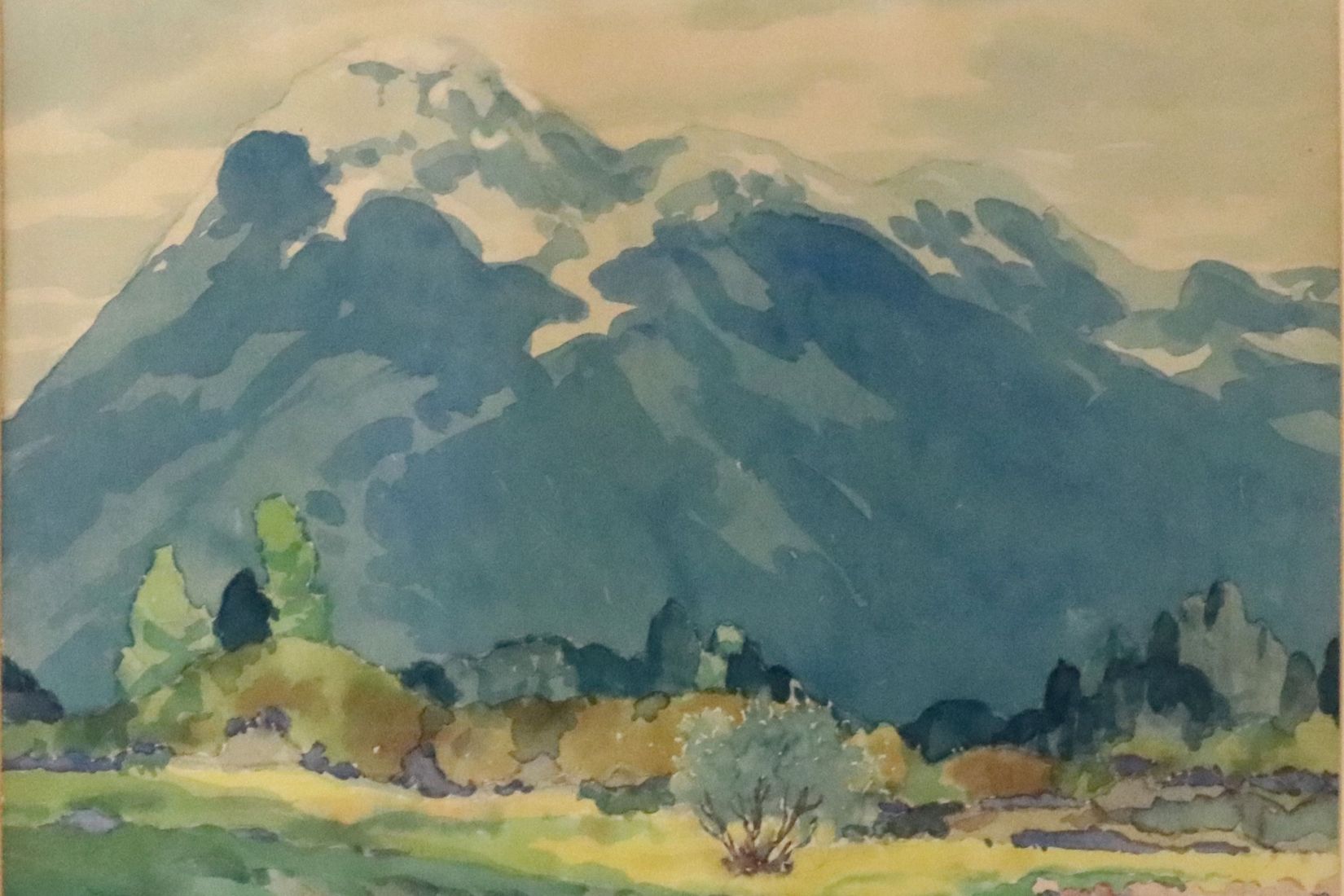 Frank Johnston, <i>View from Hunt Club, Banff</i> (détail), 1926.