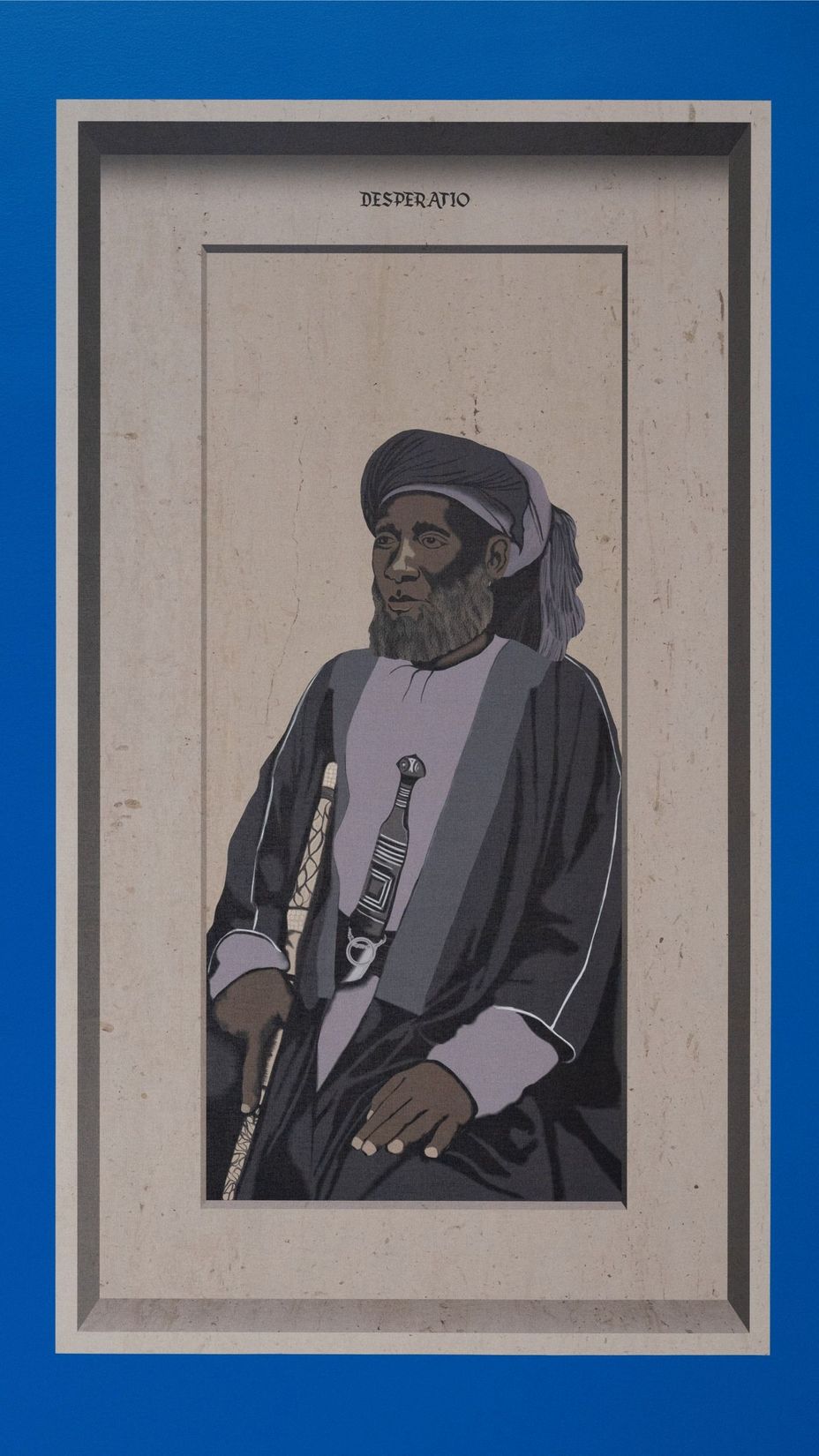 Moridja Kitenge Banza, <i>Desperados</i>, 2024. Photo : Paul Litherland