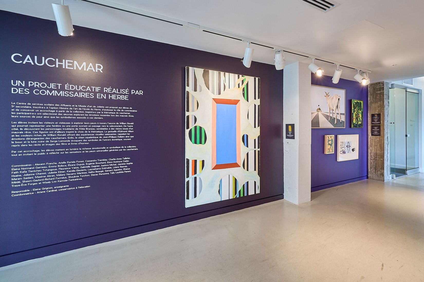 Vue du projet éducatif Cauchemar, 2025.