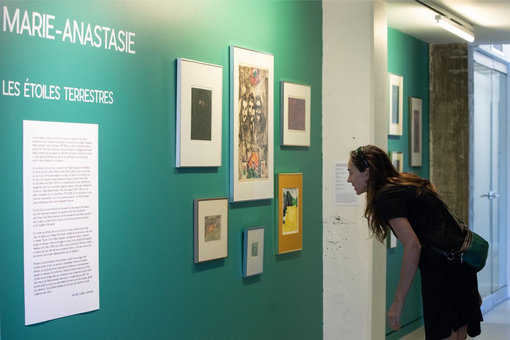 Vues du vernissage d’automne 2023 au Musée d’art de Joliette. Photo : Ysabelle Latendresse