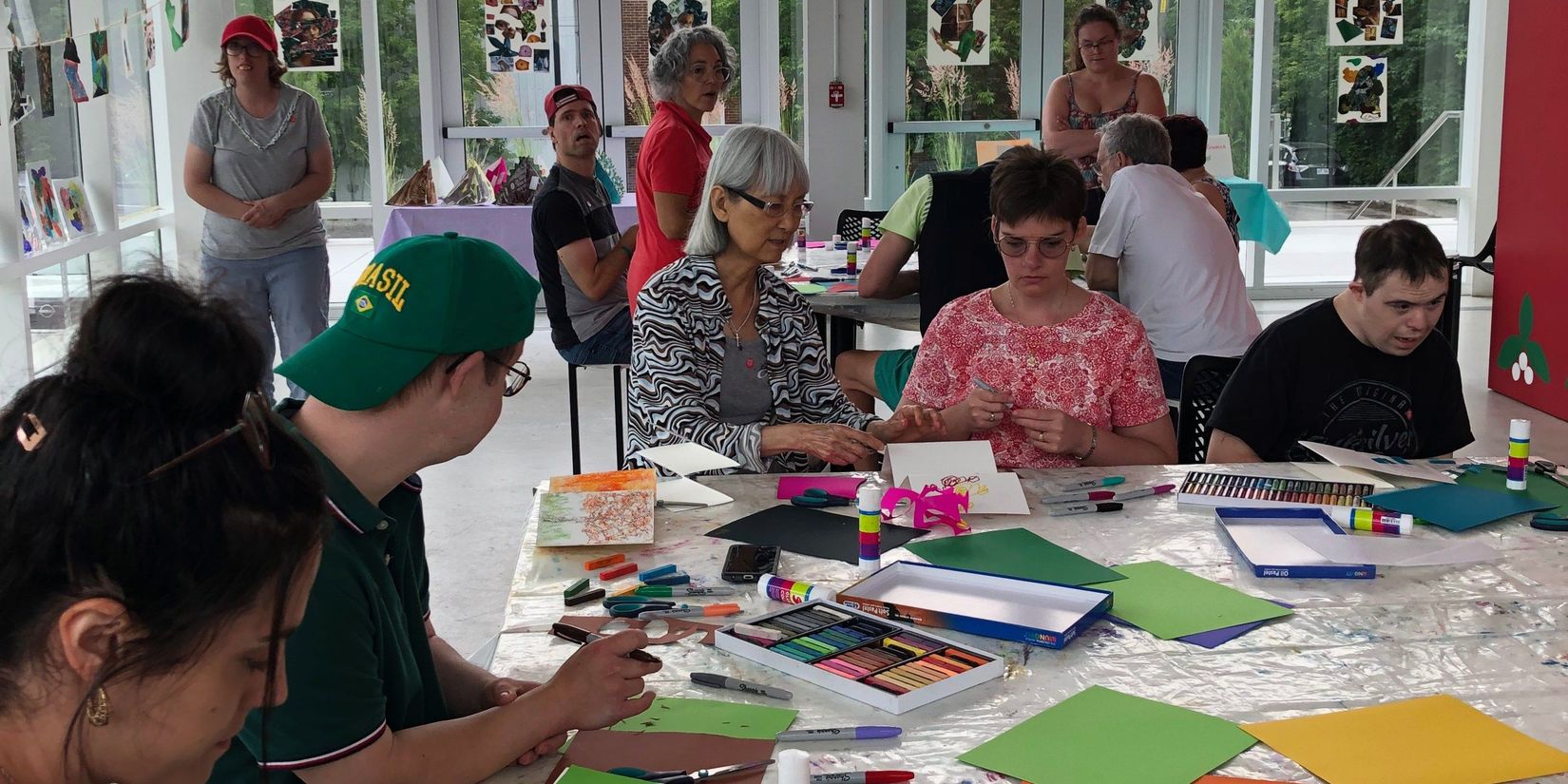 Studio inclusif, 2023. Photo : Musée d'art de Joliette