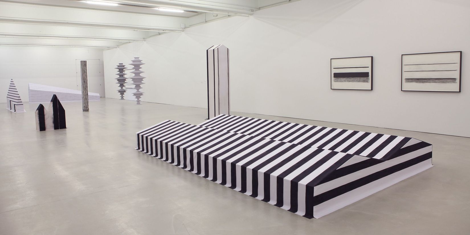 © Lyn Carter. Vue de l'exposition <i>Lyn Carter. 11<sup>e</sup> rang</i>, Musée d'art de Joliette, 2018. Photo : Ysabelle Forest