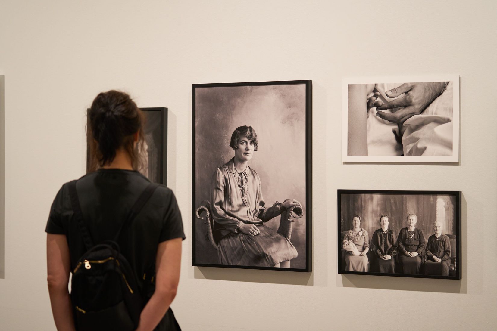 Vue de l'exposition <i>Marie-Alice Dumont. En conversation avec Raymonde April</i> au Musée d'art de Joliette, 2026. Photo : Romain Guilbault /// View of the exhibition <i>Marie-Alice Dumont. En conversation avec Raymonde April</i> at the Musée d'art de Joliette, 2026. Photo: Romain Guilbault