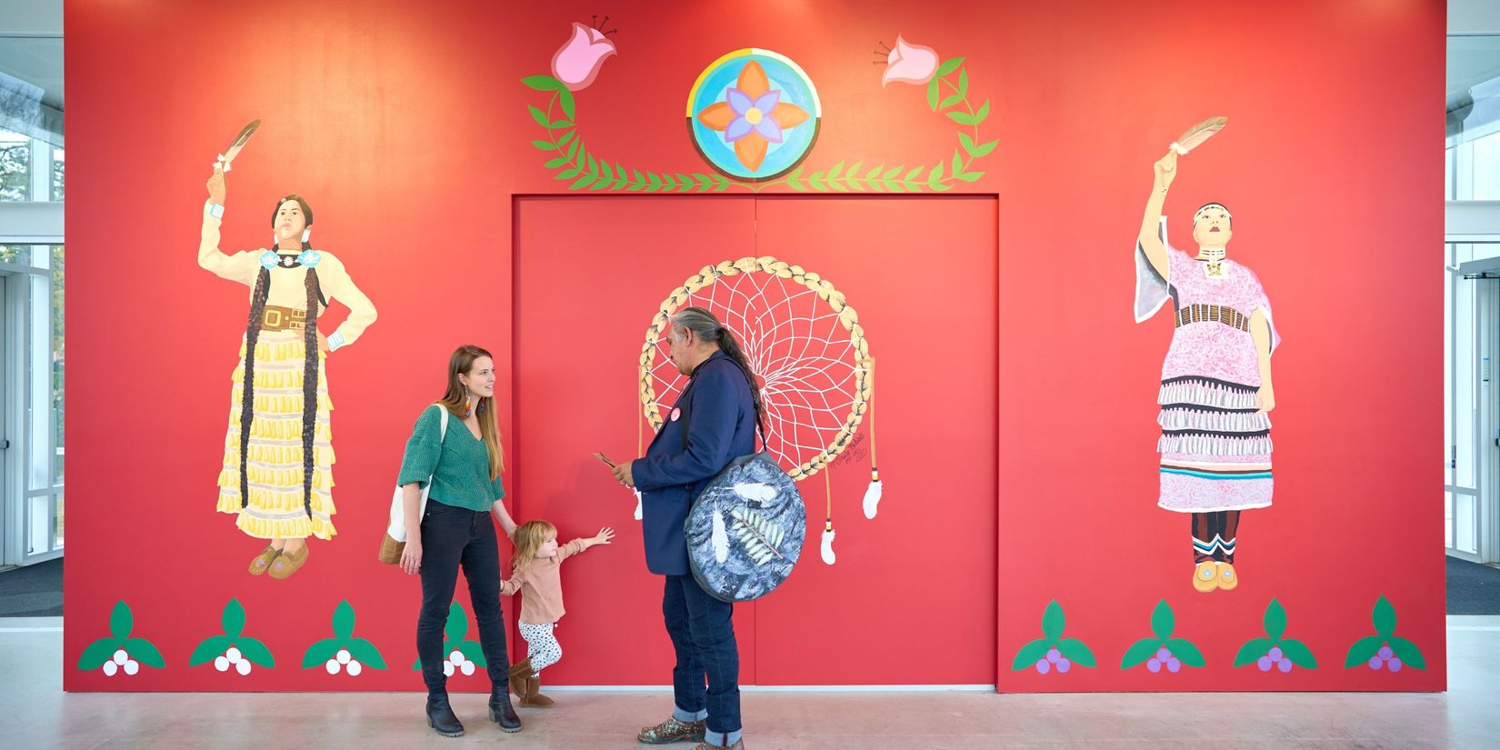 Marie-Claude Néquado, <i>Mirwatisiwin</i>, 2022. Photo : Romain Guilbault