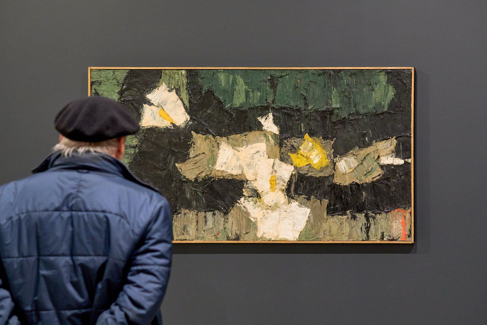 Rita Letendre, <i>Étincelles</i>, 1959. Collection Wilfrid Corbeil. Don des Clercs de Saint-Viateur du Canada. Photo : Romain Guilbault