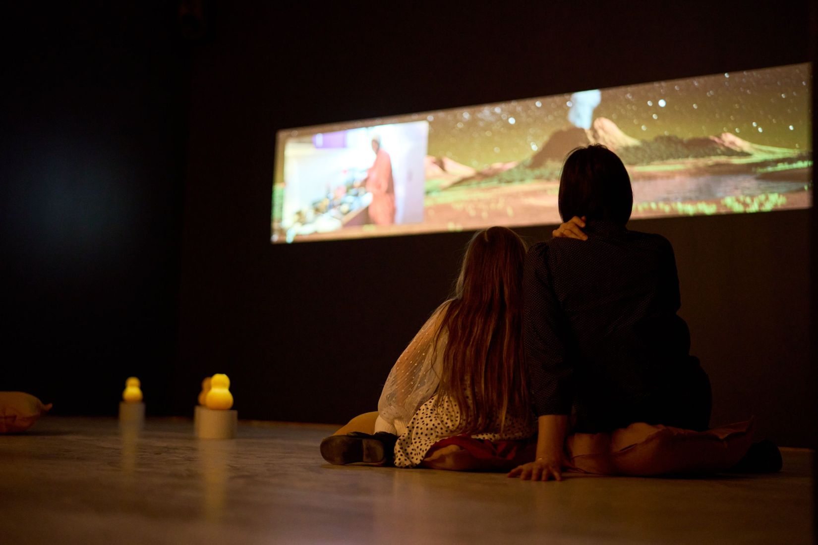 Linda Lamignan, <i>THOSE WHO DO NOT TRAVEL NEVER ARRIVE: I DID NOT COME ALONE</i>, 2021. Photo : Romain Guilbault