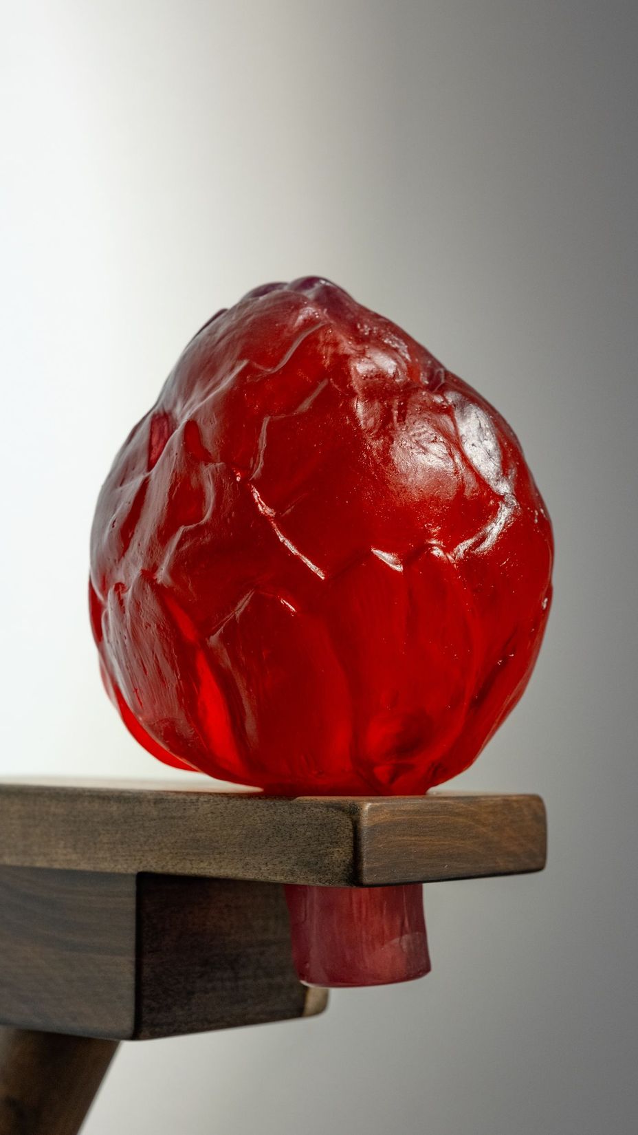 © Emma Waltraud Howes, <i>Artichoke VII: Essential Goo</i>, de la série <i>Manageable Matter: Maces I-IX</i>, 2024. Photo : Paul Litherland