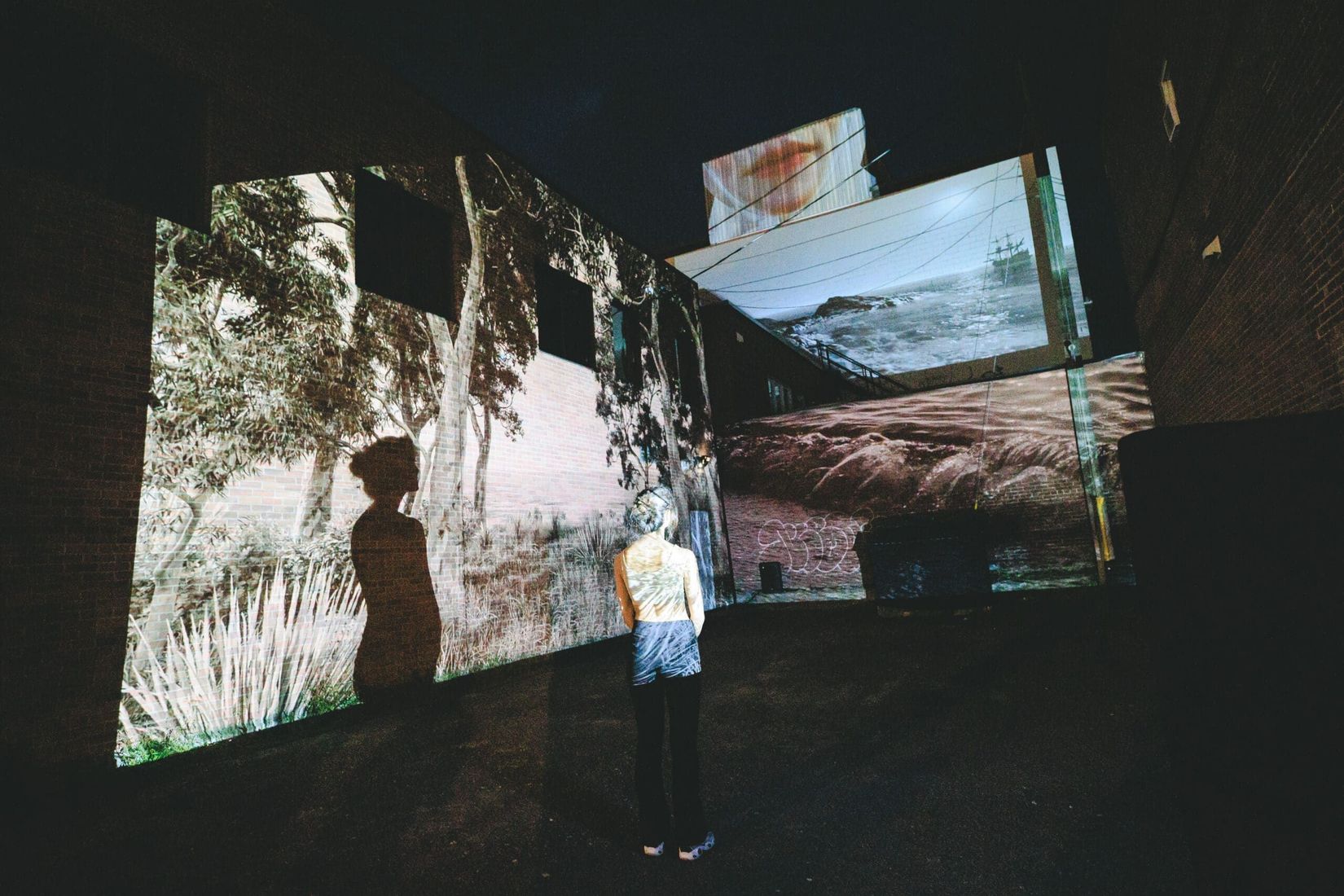 Mara Eagle, <i>Sur le bord de l’eau</i>, 2024. Photo : Catrine Daoust