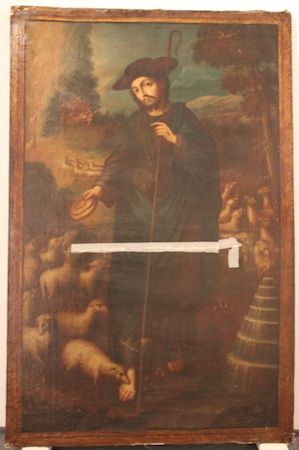 Antonio de Torres, <i>Le Bon Pasteur</i>, 1723. Collection Wilfrid Tisdell. Don des Clercs de Saint-Viateur du Canada. Photo : Musée d'art de Joliette