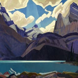 MacDonald, Clouds Over Lake O'Hara, 1930.